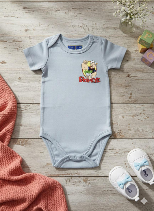 The Strongest Baby Romper | Popeye Bodysuit
