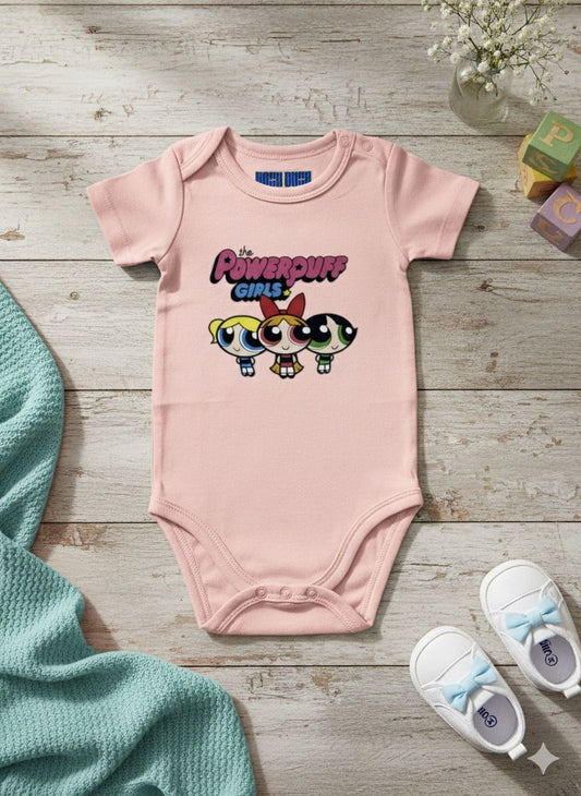 Sugar, Spice, and Everything Nice! Powerpuff Girls Baby Romper